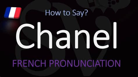 how is chanel pronounce